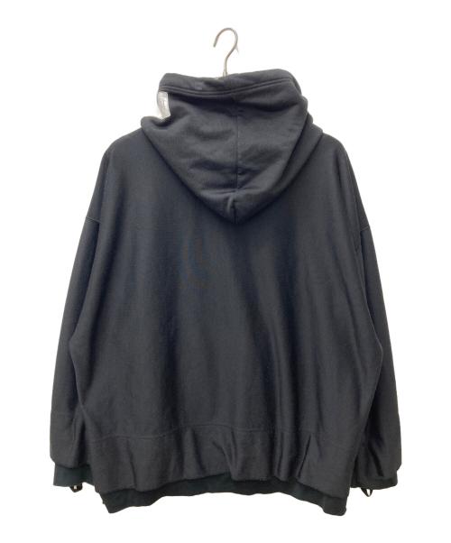 N.HOOLYWOOD（エヌ ハリウッド）N.HOOLYWOOD (エヌ ハリウッド) SWEAT PARKA MOD　9211-CS02-024 ブラック サイズ:42の古着・服飾アイテム