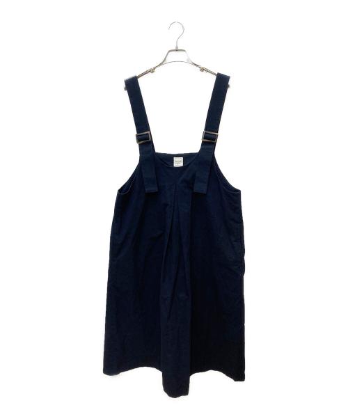 nofl（ノフル）nofl (ノフル) コットンフランネルジャンスカ　644207800 ネイビー サイズ:MLの古着・服飾アイテム
