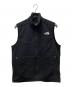 THE NORTH FACE（ザ ノース フェイス）の古着「フリースベスト　NF0A4QYO」｜ブラック