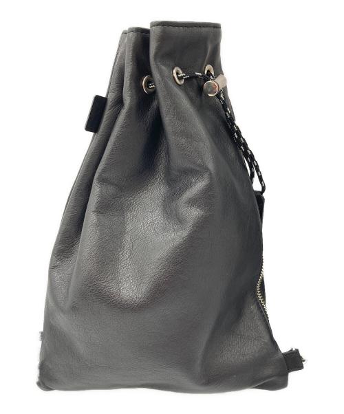 ithelicy（イザリシー）ithelicy (イザリシー) ADRIE 巾着ショルダーバック ブラックの古着・服飾アイテム