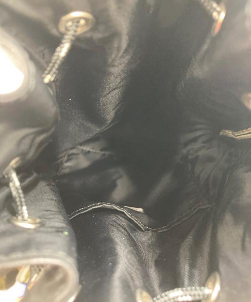 ithelicy（イザリシー）ithelicy (イザリシー) ADRIE 巾着ショルダーバック ブラックの古着・服飾アイテム