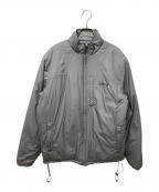 stussyステューシー）の古着「リバーシブル中綿ジャケット」｜グレー