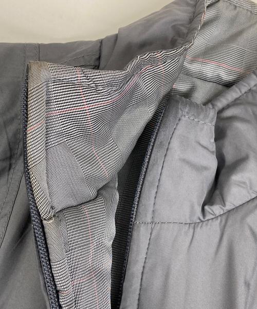 stussy（ステューシー）stussy (ステューシー) リバーシブル中綿ジャケット グレー サイズ:Lの古着・服飾アイテム