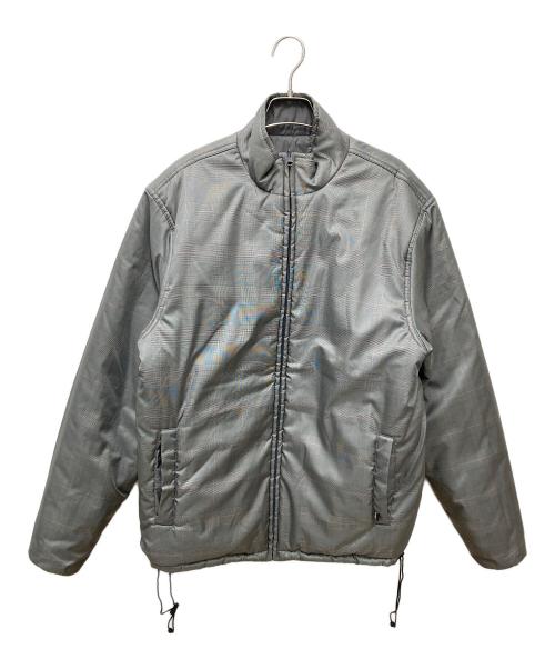 stussy（ステューシー）stussy (ステューシー) リバーシブル中綿ジャケット グレー サイズ:Lの古着・服飾アイテム