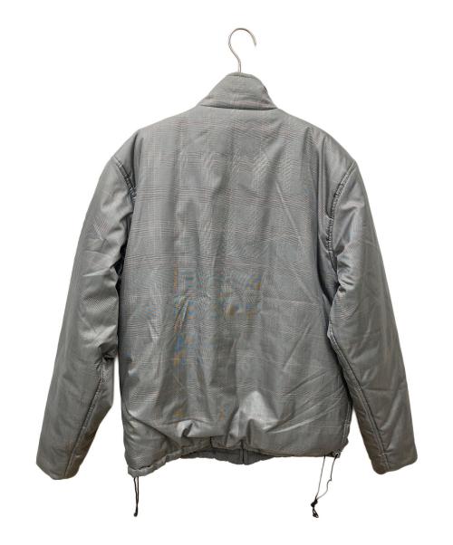 stussy（ステューシー）stussy (ステューシー) リバーシブル中綿ジャケット グレー サイズ:Lの古着・服飾アイテム