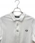 FRED PERRY (フレッドペリー) ポロシャツ ホワイト サイズ:L：5000円
