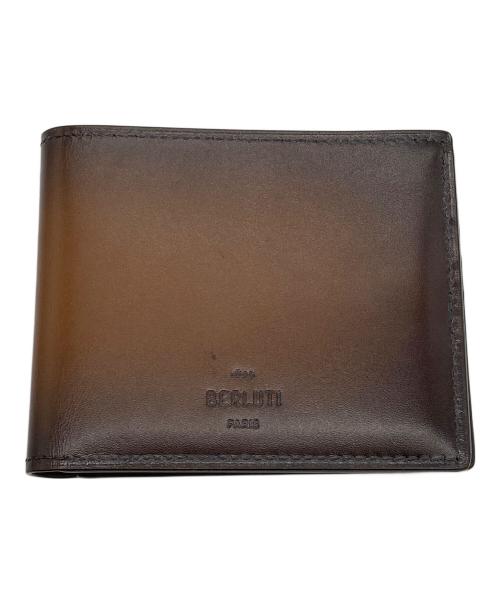Berluti（ベルルッティ）Berluti (ベルルッティ) マコレ スリムレザーコンパクトウォレット cacao intensoの古着・服飾アイテム