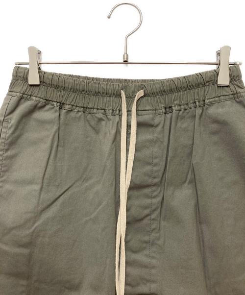 RICK OWENS（リックオウエンス）RICK OWENS (リックオウエンス) podsサルエルショートパンツ オリーブ サイズ:46の古着・服飾アイテム