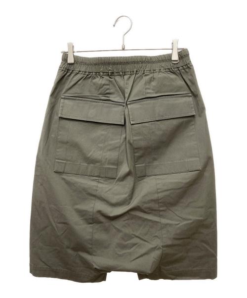 RICK OWENS（リックオウエンス）RICK OWENS (リックオウエンス) podsサルエルショートパンツ オリーブ サイズ:46の古着・服飾アイテム