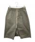 RICK OWENS（リックオウエンス）の古着「podsサルエルショートパンツ」｜オリーブ
