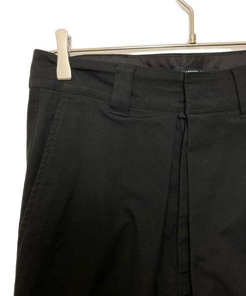 ALMOSTBLACK（オールモストブラック）ALMOSTBLACK (オールモストブラック) ドットボタンパンツ ブラック サイズ:1の古着・服飾アイテム