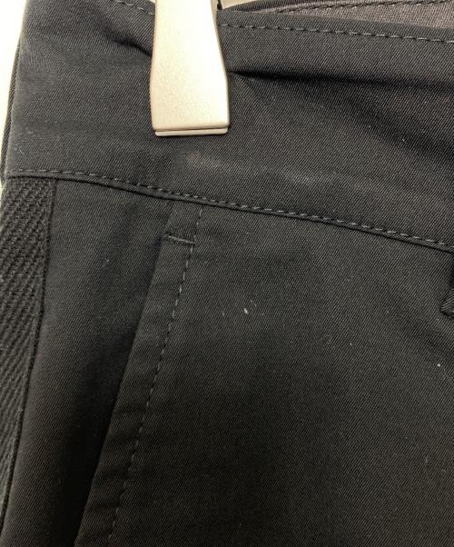 ALMOSTBLACK（オールモストブラック）ALMOSTBLACK (オールモストブラック) ドットボタンパンツ ブラック サイズ:1の古着・服飾アイテム