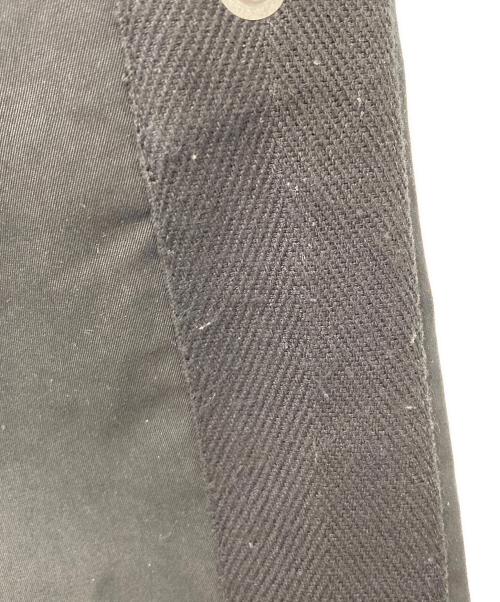 ALMOSTBLACK（オールモストブラック）ALMOSTBLACK (オールモストブラック) ドットボタンパンツ ブラック サイズ:1の古着・服飾アイテム