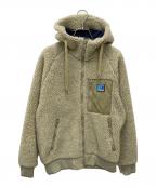 HELLY HANSENヘリーハンセン）の古着「FIBERPILE THERMO Hoodie」｜ベージュ