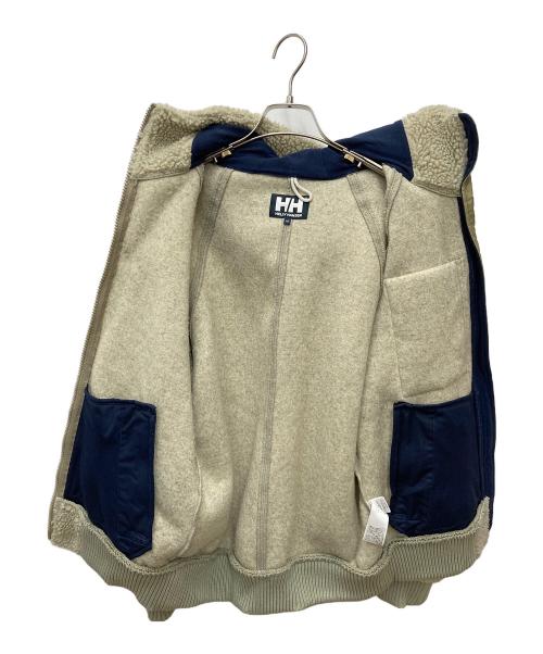 HELLY HANSEN（ヘリーハンセン）HELLY HANSEN (ヘリーハンセン) FIBERPILE THERMO Hoodie ベージュ サイズ:Mの古着・服飾アイテム