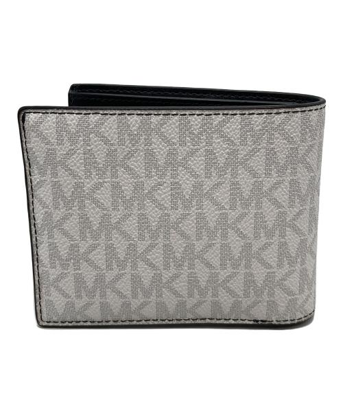 MICHAEL KORS（マイケル・コース）MICHAEL KORS (マイケル・コース) 2つ折り財布 ホワイトの古着・服飾アイテム