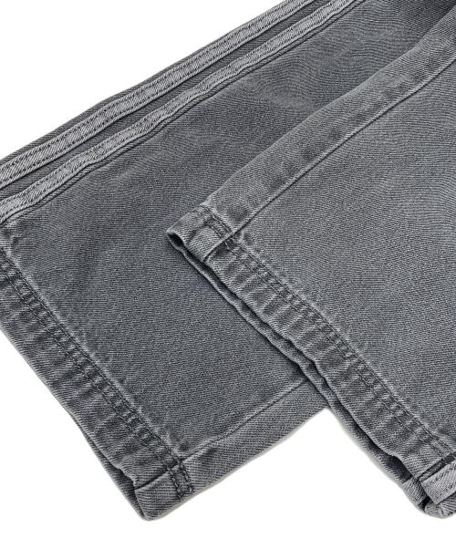 adidas（アディダス）adidas (アディダス) ルーズ トラックパンツ デニム ストーン グレー サイズ:Mの古着・服飾アイテム