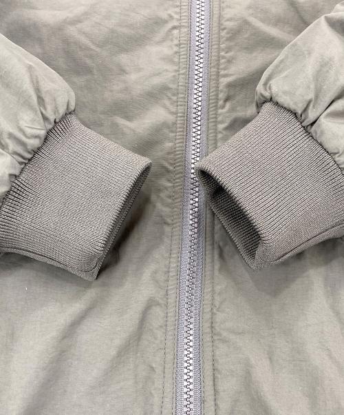 BIG MIKE（ビックマイク）BIG MIKE (ビックマイク) Fleece Nylon JKT グレー サイズ:Mの古着・服飾アイテム