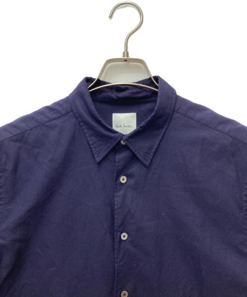 PAUL SMITH（ポールスミス）PAUL SMITH (ポールスミス) 半袖シャツ ネイビー サイズ:Lの古着・服飾アイテム