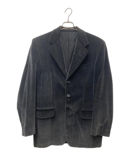 FENDI（フェンディ）FENDI (フェンディ) ベロア3Bジャケット ブラック サイズ:表記なしの古着・服飾アイテム
