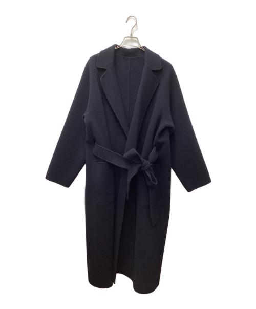 SOEJU（ソージュ）SOEJU (ソージュ) ウールリバーローブコート　S-02-CT-021 ネイビー サイズ:Mの古着・服飾アイテム