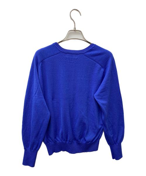SOEJU（ソージュ）SOEJU (ソージュ) ウールハイゲージドルマンスリーブプルオーバー ブルー サイズ:サイズ表記無しの古着・服飾アイテム