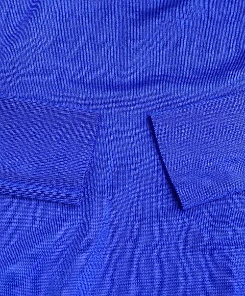 SOEJU（ソージュ）SOEJU (ソージュ) ウールハイゲージドルマンスリーブプルオーバー ブルー サイズ:サイズ表記無しの古着・服飾アイテム