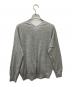 SOEJU (ソージュ) シルクコットンVネックニット グレー サイズ:M：5000円