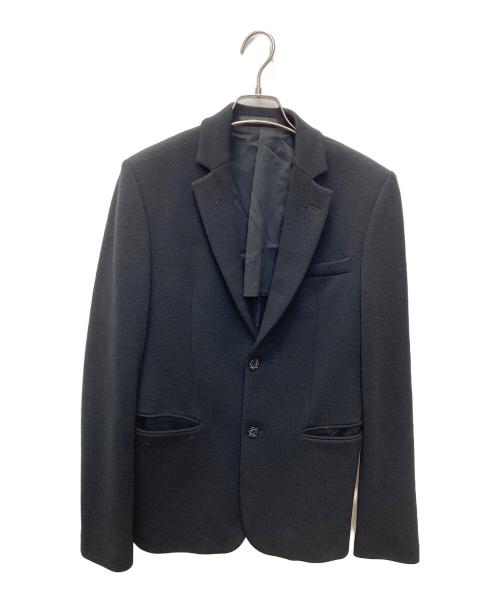 EMPORIO ARMANI（エンポリオアルマーニ）EMPORIO ARMANI (エンポリオアルマーニ) テーラードジャケット ブラック サイズ:44の古着・服飾アイテム