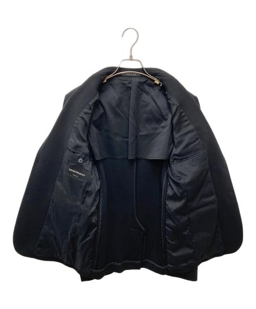EMPORIO ARMANI（エンポリオアルマーニ）EMPORIO ARMANI (エンポリオアルマーニ) テーラードジャケット ブラック サイズ:44の古着・服飾アイテム
