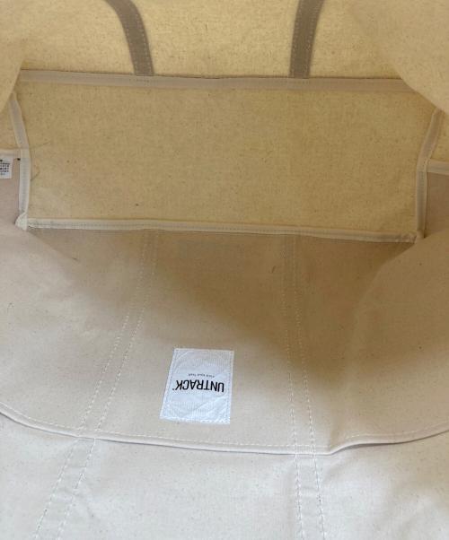 untrack（アントラック）untrack (アントラック) トートバッグ ホワイトの古着・服飾アイテム