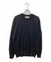 STONE ISLAND（ストーンアイランド）の古着「LIGHT RWS PURE WOOLニット」｜ブラック