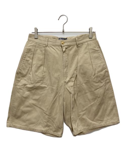 POLO RALPH LAUREN（ポロ・ラルフローレン）POLO RALPH LAUREN (ポロ・ラルフローレン) ポロチノショーツ ベージュ サイズ:不明 (W30相当)の古着・服飾アイテム