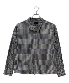 FRED PERRY（フレッドペリー）の古着「Shirt Harrington JKT　F2493」｜ブラック×ホワイト