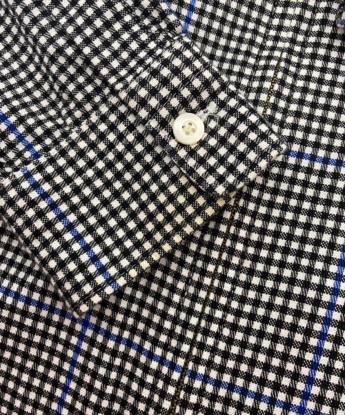 FRED PERRY（フレッドペリー）FRED PERRY (フレッドペリー) Shirt Harrington JKT　F2493 ブラック×ホワイト サイズ:Sの古着・服飾アイテム