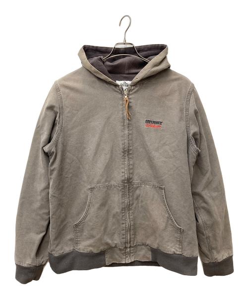 stussy（ステューシー）stussy (ステューシー) アクティブジャケット グレー サイズ:Lの古着・服飾アイテム