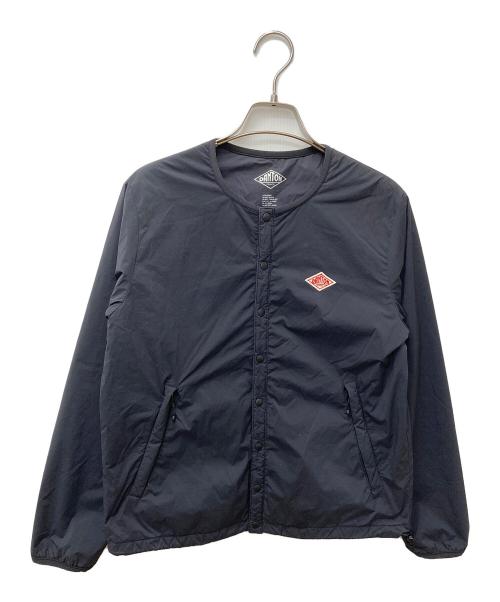 DANTON（ダントン）DANTON (ダントン) 中綿ノーカラージャケット ネイビー サイズ:36の古着・服飾アイテム