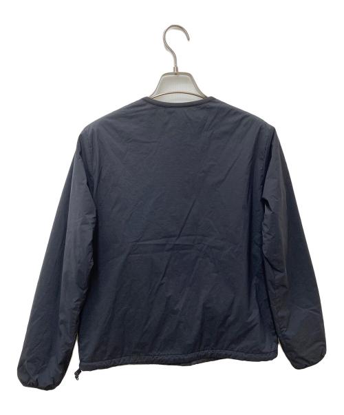 DANTON（ダントン）DANTON (ダントン) 中綿ノーカラージャケット ネイビー サイズ:36の古着・服飾アイテム