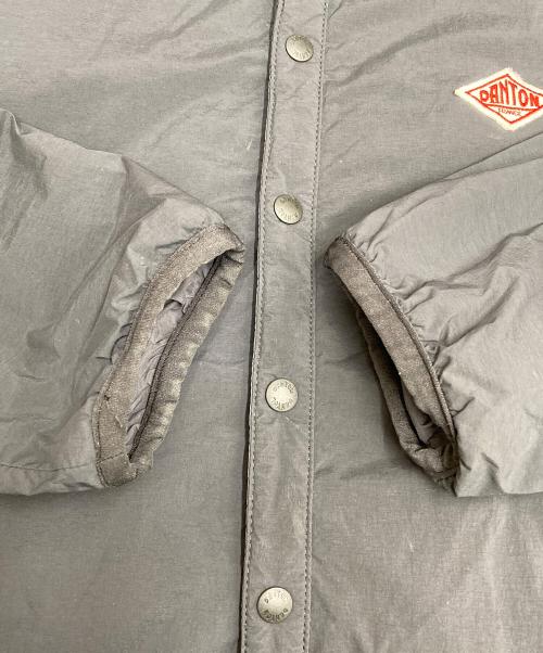 DANTON（ダントン）DANTON (ダントン) 中綿ノーカラージャケット ネイビー サイズ:36の古着・服飾アイテム