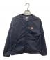 DANTON（ダントン）の古着「中綿ノーカラージャケット」｜ネイビー