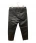 NEIL BARRETT (ニールバレット) スキニーレザーパンツ ブラック サイズ:S：12000円