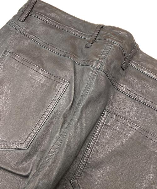 NEIL BARRETT（ニールバレット）NEIL BARRETT (ニールバレット) コーティング加工レザーパンツ ブラック サイズ:Mの古着・服飾アイテム