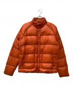 HERMESエルメス）の古着「Piumino ダウンジャケット」｜オレンジ