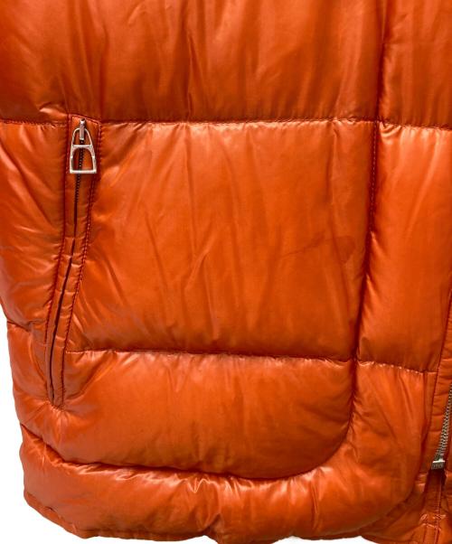 HERMES（エルメス）HERMES (エルメス) Piumino ダウンジャケット オレンジ サイズ:XLの古着・服飾アイテム