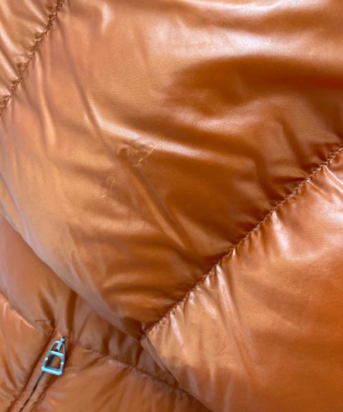 HERMES（エルメス）HERMES (エルメス) Piumino ダウンジャケット オレンジ サイズ:XLの古着・服飾アイテム