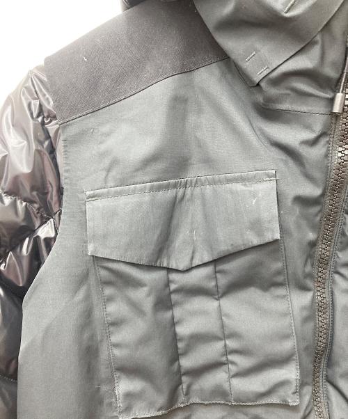 MONCLER GRENOBLE（モンクレール グルノーブル）MONCLER GRENOBLE (モンクレール グルノーブル) 切替ダウンジャケット　DAVOS GIUBBOTTO　020974131702 ブラック サイズ:4の古着・服飾アイテム