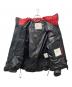 中古・古着 MONCLER GRENOBLE (モンクレール グルノーブル) 切替ダウンジャケット　DAVOS GIUBBOTTO　020974131702 ブラック サイズ:4：40000円