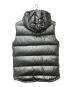 BALMAIN (バルマン) ロゴプリントマルチジップダウンベスト　TO009X112 シルバー サイズ:50：25000円