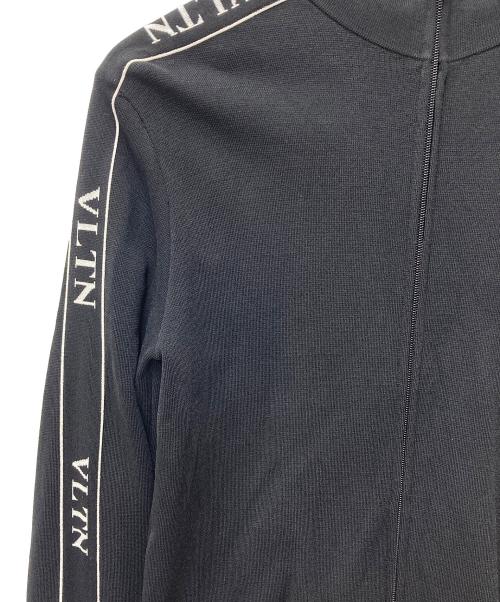 VALENTINO（ヴァレンティノ）VALENTINO (ヴァレンティノ) テープロゴトラックジャケット ブラック サイズ:XSの古着・服飾アイテム