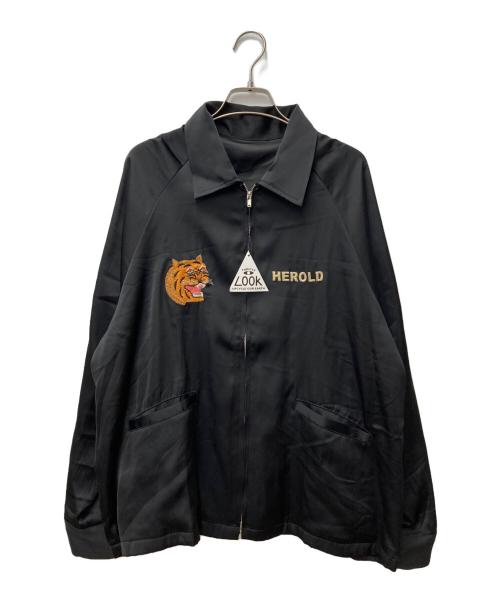 THRIFTY LOOK（スリフティールック）THRIFTY LOOK (スリフティールック) SOUVENIR VIET-NAM 1965 JACKET　TL25S00300 ブラック サイズ:Mの古着・服飾アイテム